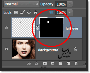 افزایش جذابیت به چشمها در فتوشاپ