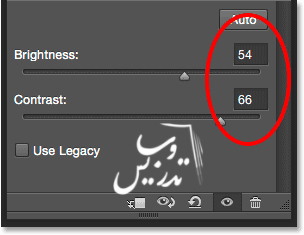 افزودن لایه تنظیمی روشنایی کنتراست به تصویر در فتوشاپ adding-a-brightness-contrast-adjustment-layer-in-photoshop