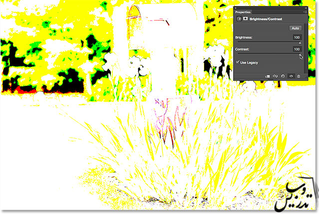 افزودن لایه تنظیمی روشنایی کنتراست به تصویر در فتوشاپ adding-a-brightness-contrast-adjustment-layer-in-photoshop