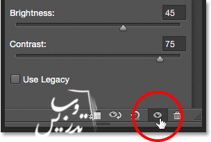 افزودن لایه تنظیمی روشنایی کنتراست به تصویر در فتوشاپ adding-a-brightness-contrast-adjustment-layer-in-photoshop