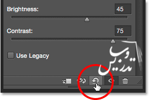 افزودن لایه تنظیمی روشنایی کنتراست به تصویر در فتوشاپ adding-a-brightness-contrast-adjustment-layer-in-photoshop