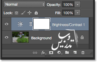 افزودن لایه تنظیمی روشنایی کنتراست به تصویر در فتوشاپ adding-a-brightness-contrast-adjustment-layer-in-photoshop