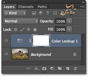 کار با لایه های تنظمیمی در فتوشاپ لایه تنظیمی color lookup کار با لایه های تنظمیمی در فتوشاپ لایه تنظیمی color lookup