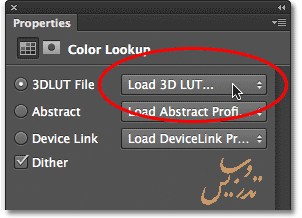 کار با لایه های تنظمیمی در فتوشاپ لایه تنظیمی color lookup کار با لایه های تنظمیمی در فتوشاپ لایه تنظیمی color lookup