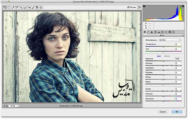 فیلتر های Camera raw در فتوشاپ فیلتر های Camera raw در فتوشاپ