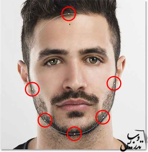  آموزش کار با ابزار face-aware-liquify در فتوشاپ 