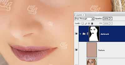 آموزش فتوشاپ روتوش صورت