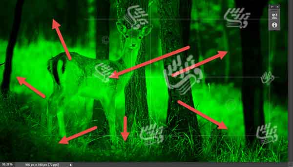 آموزش فتوشاپ حرفه ای تصویر دوربین مادون قرمز واقعی آموزش فتوشاپ حرفه ای تصویر دوربین مادون قرمز واقعی